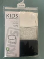 Kinder Panty 3er Set – Gr. 122/128 – Neu
