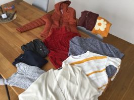 Kleiderpaket /Pullover, Jäggli, Jacke, Langarmshirt Gr.36/38