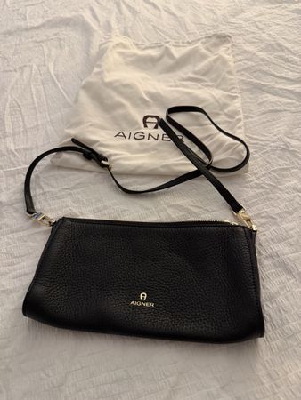 Aigner Leder Tasche original 