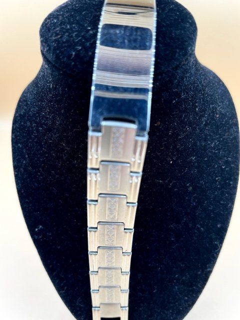 Bracciali & Braccialetti: HERREN EDELSTAHL ARMBAND - SILBERFARBIG – Nuovo (secondo la descrizione) da St. Gallen venduto da Martunia 2