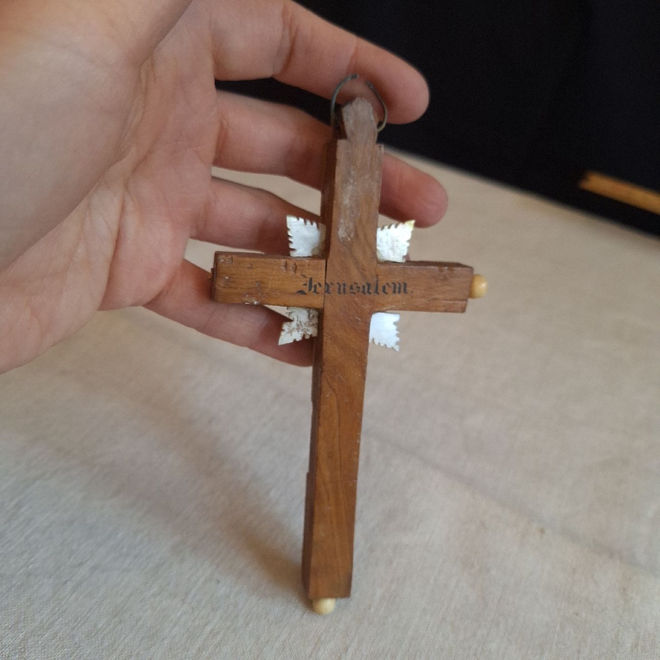 Statuette: Versand möglich! Jerusalem Kruzifix,  Devotionalie – Usato da Winterthur venduto da Goldpipau 6