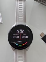 hit; garmin forerunner 165, dunstgrau