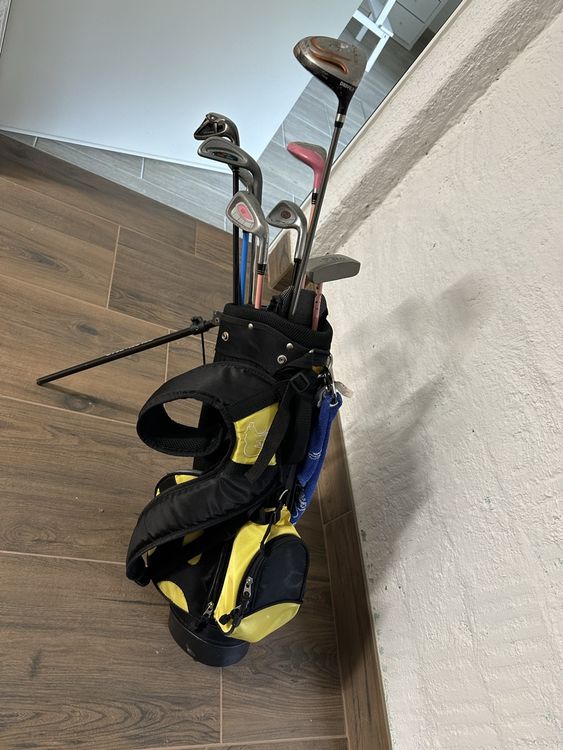 Golftasche & Schläger für Kinder 6-10 Jahre (Gebraucht) in Kloten für