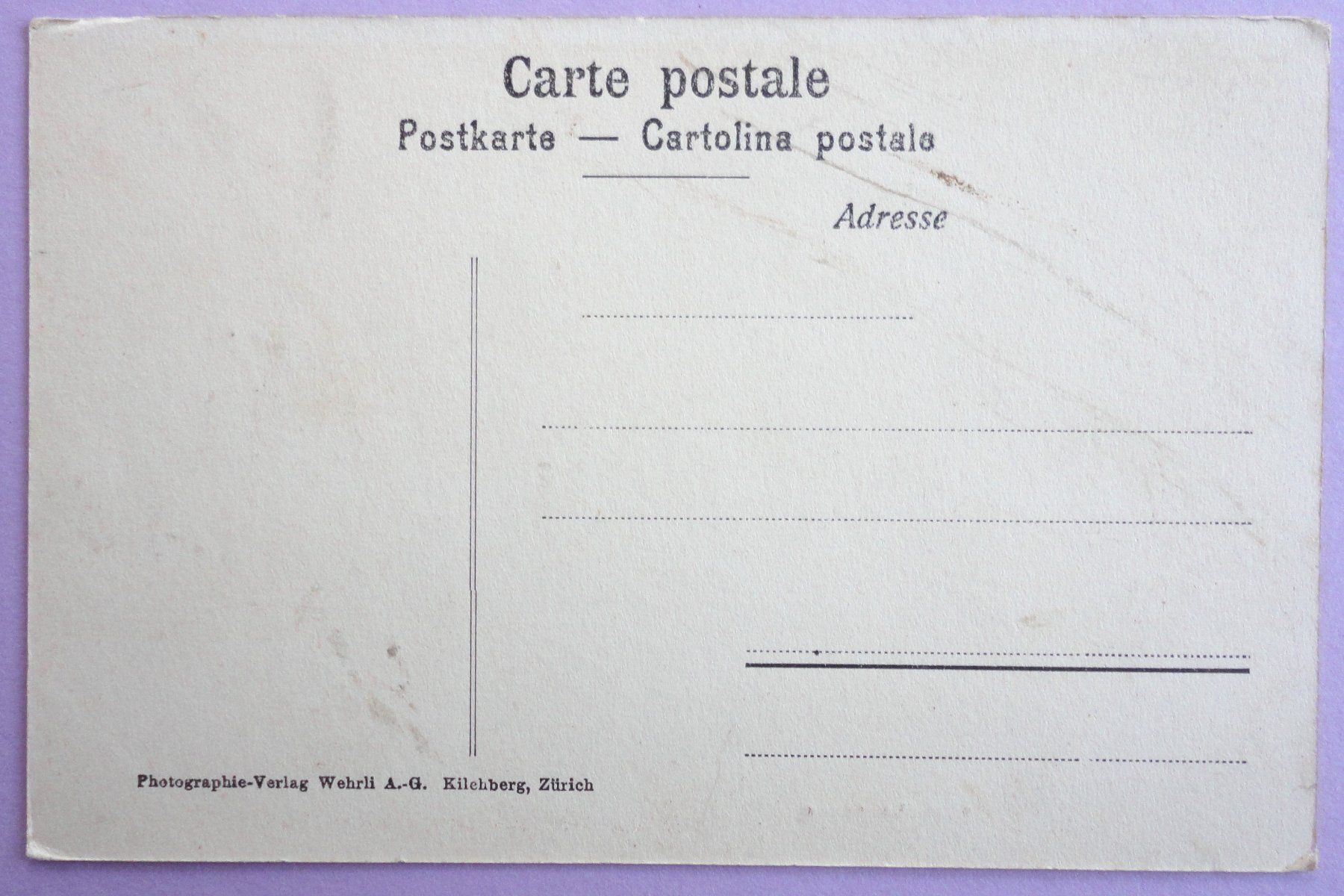 Cartoline postali: Lausanne – Difettoso da Fétigny venduto da Billy2miny 1