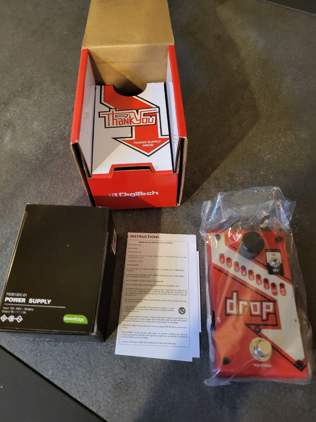 Instruments de musique: DigiTech Drop Polyphonic Guitar Effect Pedal new! – Neuf (Voir description) à Benken SG par WALUK 2