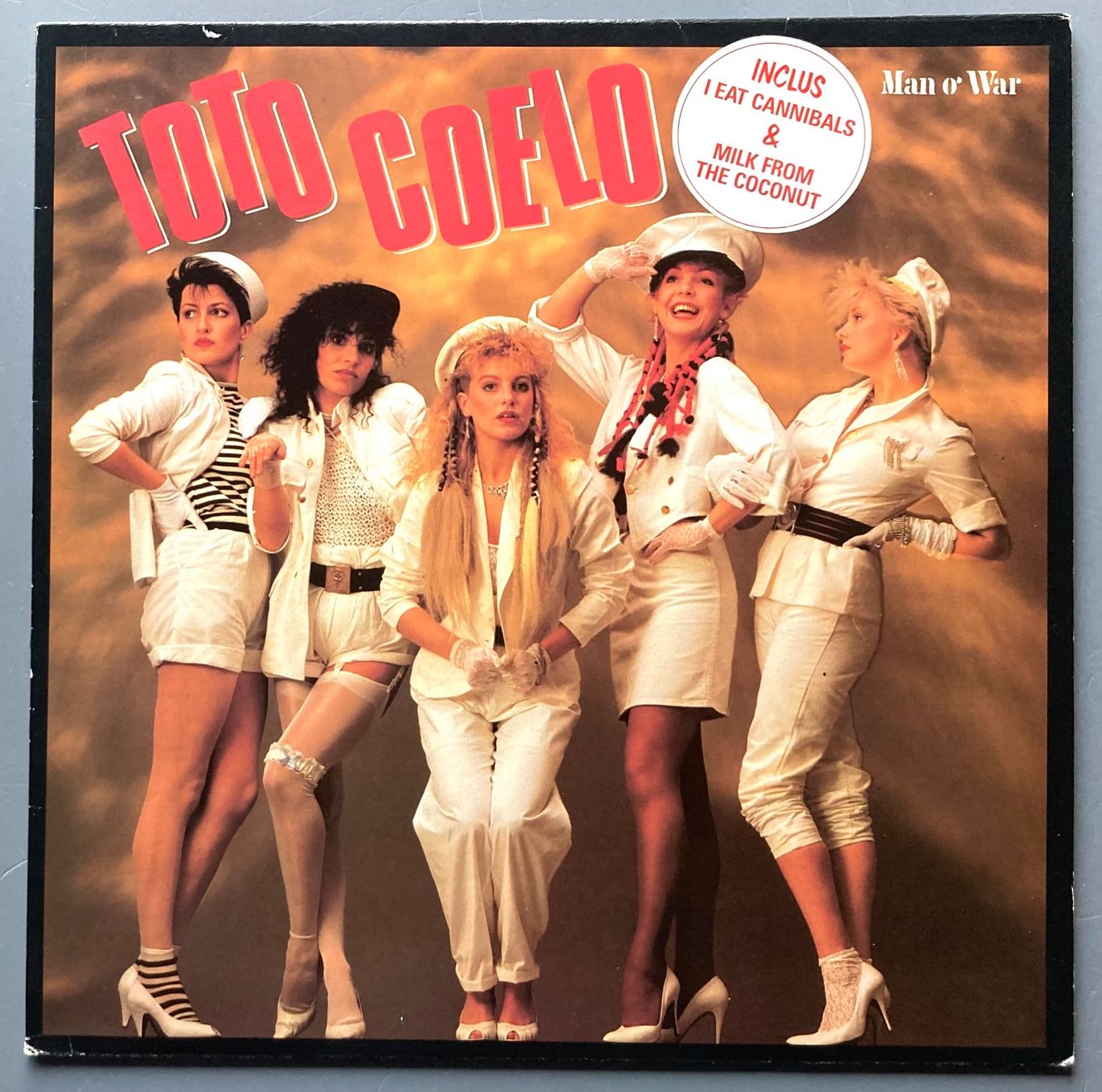 Dischi in vinile: TOTO COELO - MAN O' WAR – Usato da Poliez-Pittet venduto da Newtown-Records