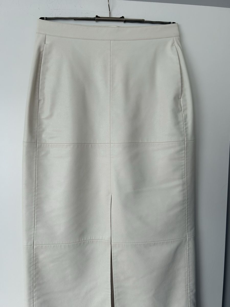 H&M Gonne: Jupe Kunstleder écru, Gr.40 – Usato da Reinach BL venduto da meinstil 1