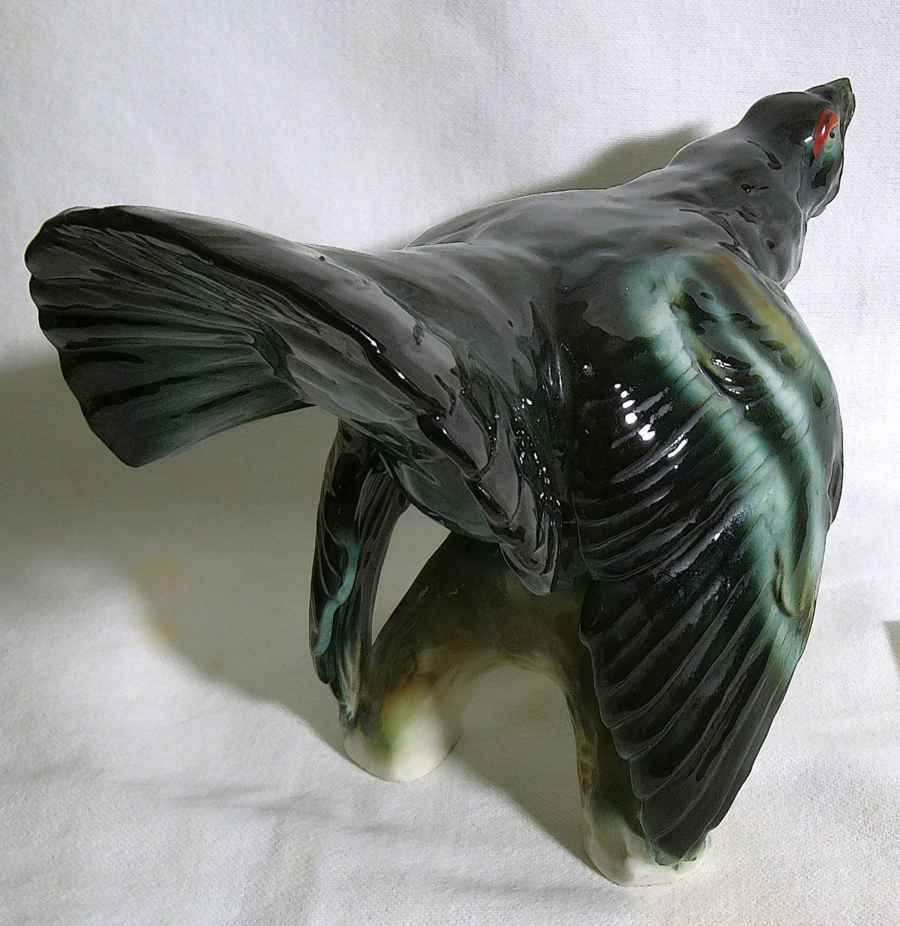 Statuette: Figur Auerhahn – Usato da Kleinlützel venduto da tomfundus 2