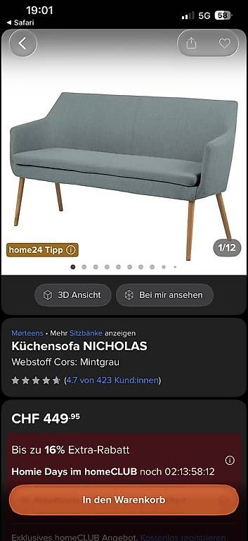 Set di tavolo e panche: Set Mørteens NP 1050,- Mint – Usato da Widnau venduto da kat_v5sr 3