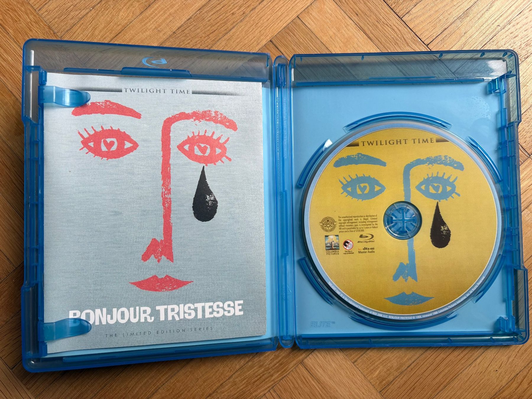Tutti i DVDs: Bonjour Tristesse - mit Booklet - Twilight Time - Blu-ray – Nuovo (secondo la descrizione) da Zürich venduto da Malcom 1