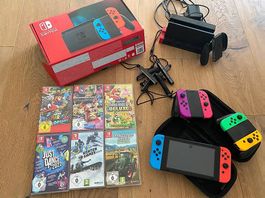 Switch V1 mit div. Zubehör