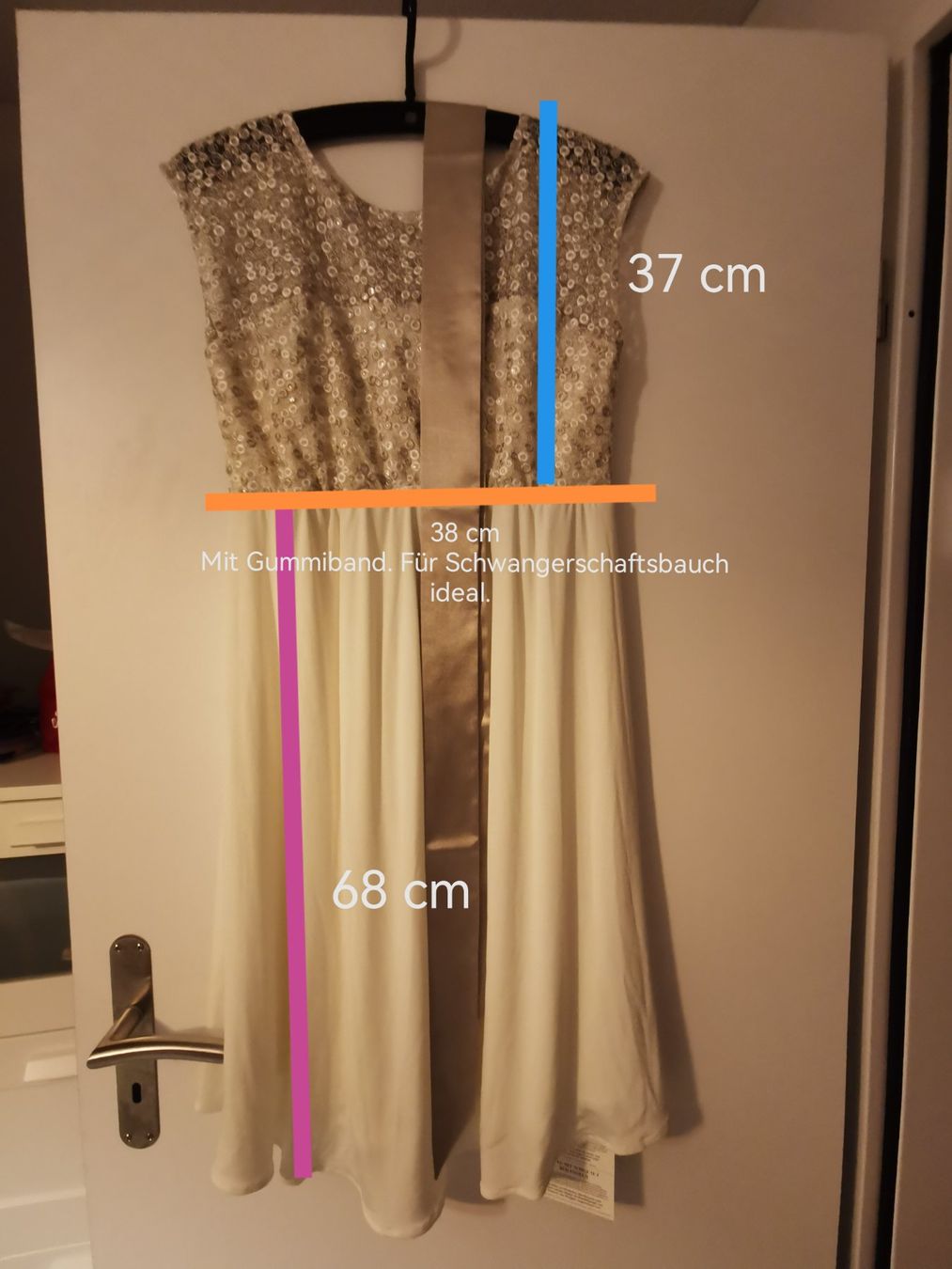 Vestiti: Umstandskleid mit Pailletten – Nuovo e nell'imballaggio originale da Knonau venduto da mirel_54 4