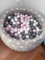 Knorrtoys Ball Pit: Soft Grey Stars,  Balls - Kids Fun!