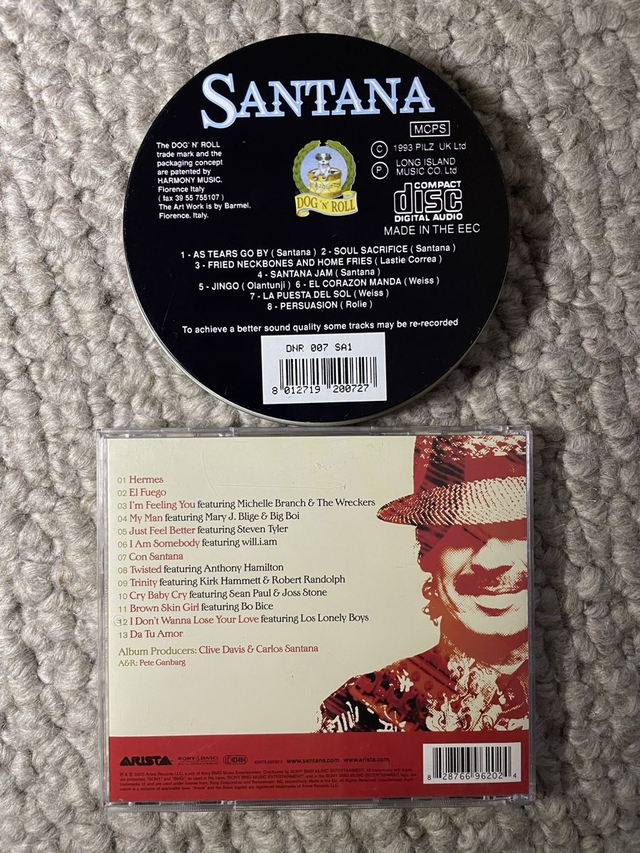 CD: 2x Carlos Santana – Usato da Reinach AG venduto da trigger7811 1