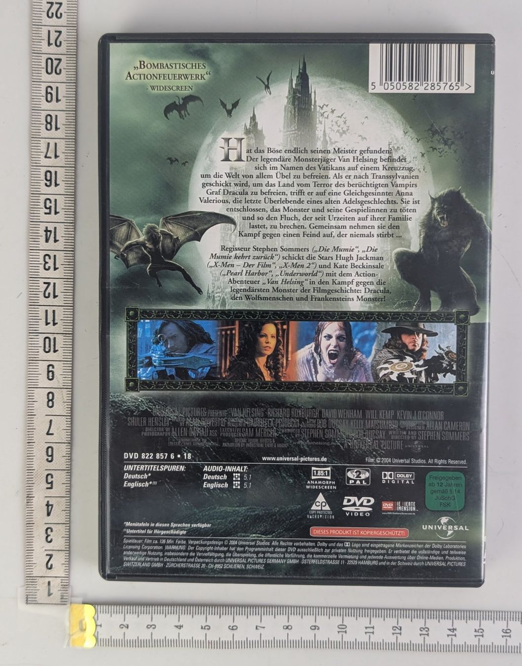 Tutti i DVDs: Van Helsing DVD mit Hugh Jackman - Gruselspass – Usato da Zürich venduto da axolottchen 1