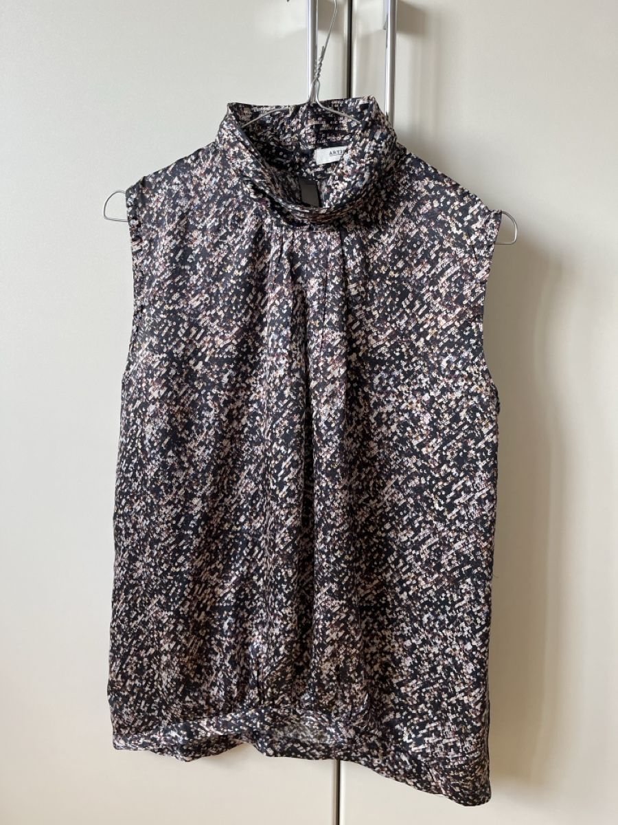 Tops: ARTIGIANO Blusetop,  Gr. 36 Seide – Gebraucht aus Zürich von Kleanthy