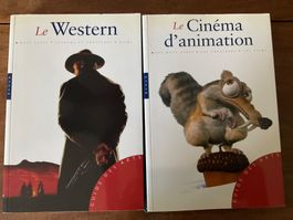 Lot de 2 livres: Le Western, Le Cinéma d'animation
