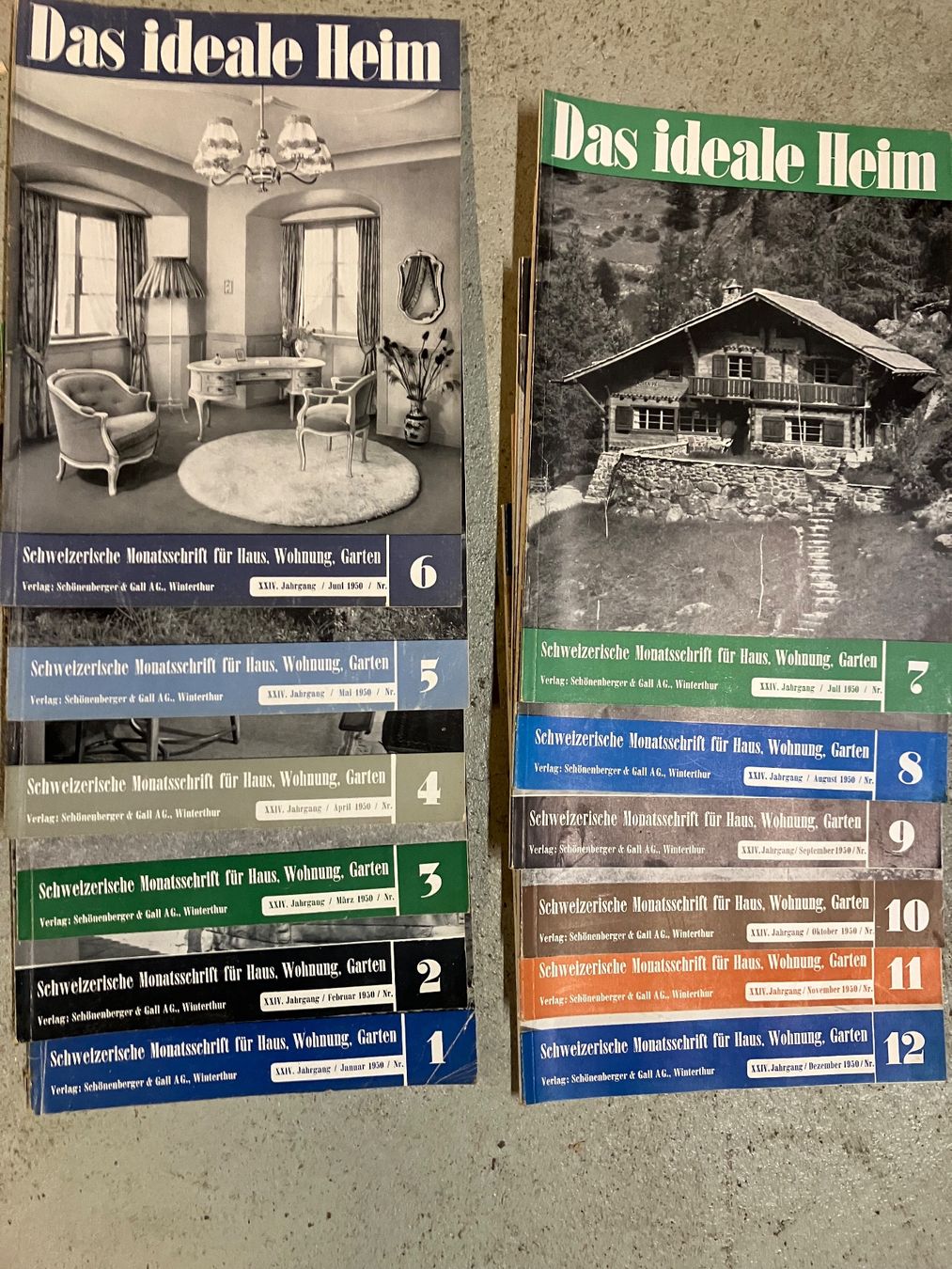 Riviste & Magazine: Das ideale Heim: Zeitschrift – Usato da Zürich venduto da Ideal0 3