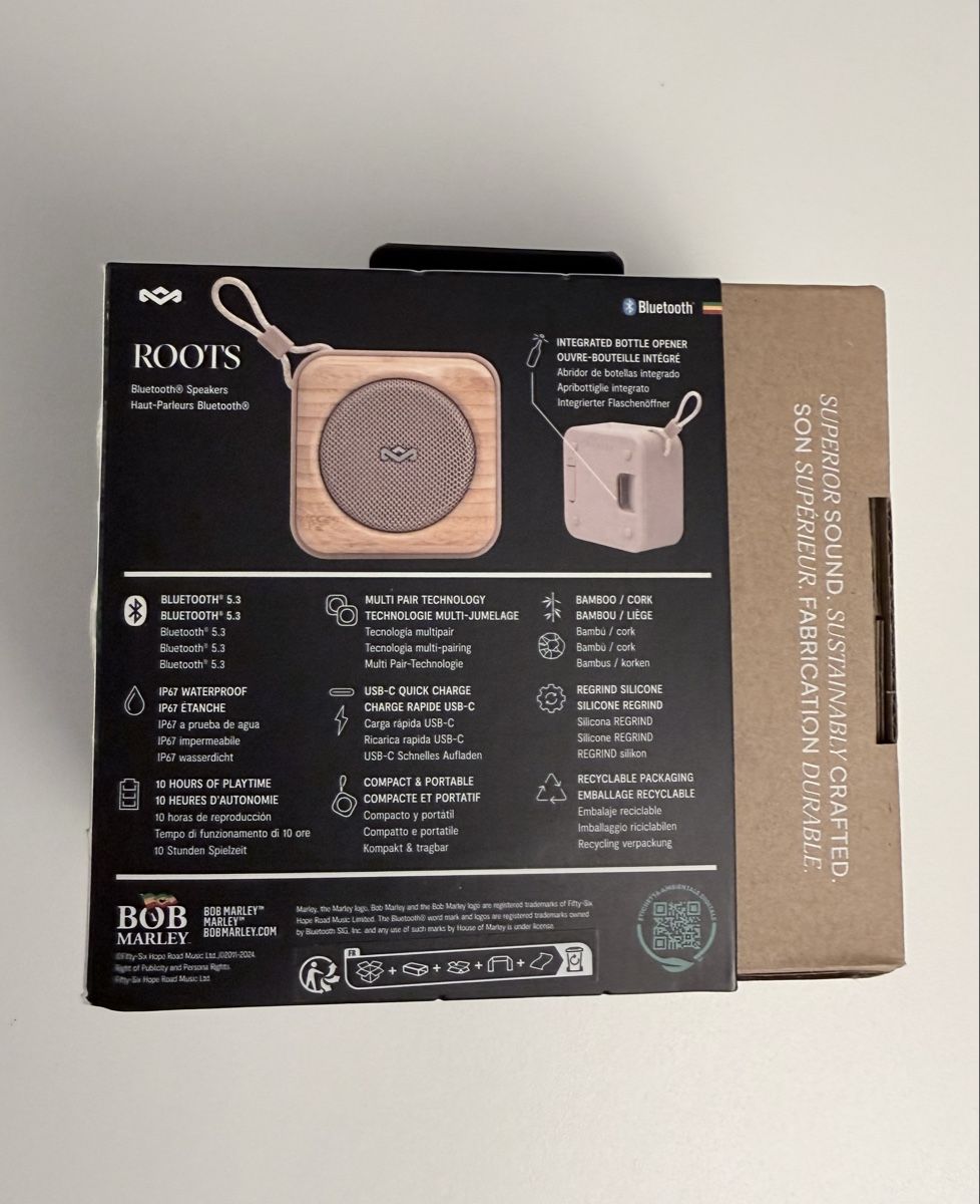 House of Marley Casse acustiche: Marley Roots Bluetooth speaker – Nuovo e nell'imballaggio originale da Savièse venduto da Cedric007 2