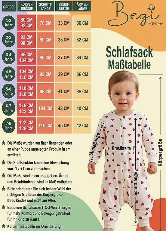 Sacs de couchage: Schlafsack mit Füssen herzen Baumwolle Neu Baumwolle – Neuf avec emballage d'origine à Niederuzwil par sevgi1982