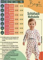Schlafsack mit Füssen herzen Baumwolle Neu Baumwolle