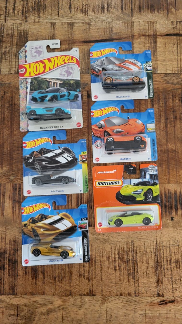 Hot Wheels Modellini d'auto: Hot Wheels Matchbox McLaren  Autos  NEU – Nuovo e nell'imballaggio originale da Jona venduto da mjo_f5t2 1
