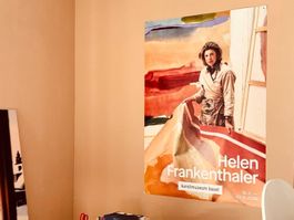 Helen Frankenthaler Ausstellungsplakat Kunstmuseum Basel