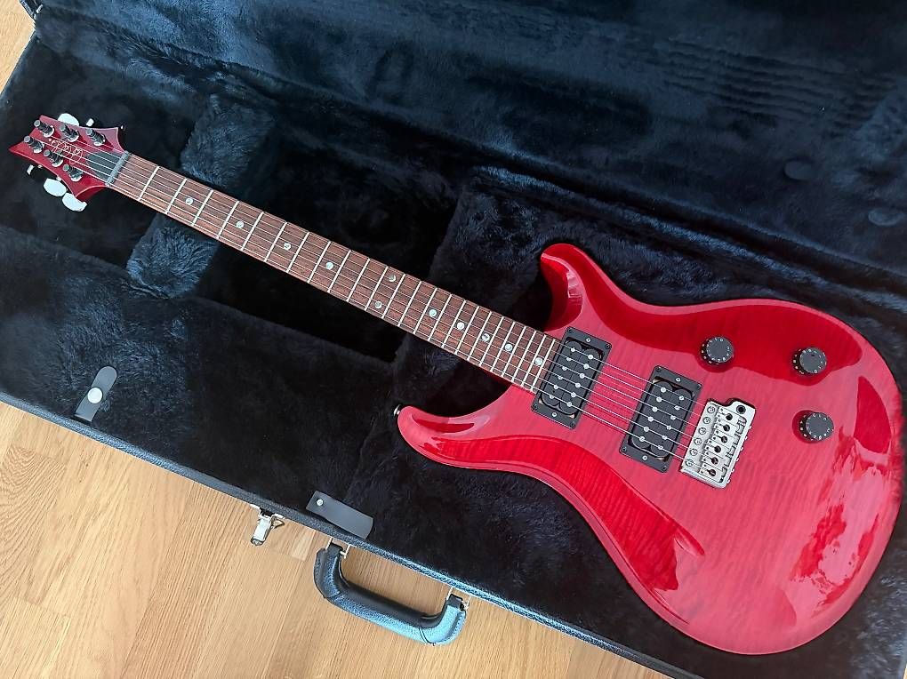 PRS Strumenti musicali: PRS Custom 24 10-top 1997 Scarlet Red (3.6kg) – Usato da Düdingen venduto da ChrisSpareShelf