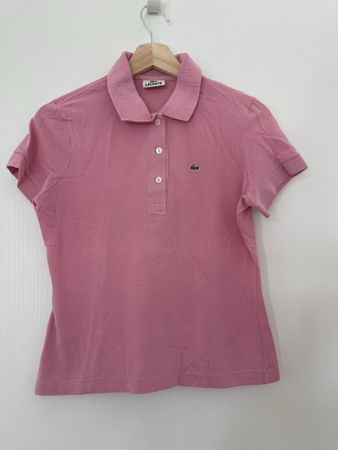 Rosa Lacoste Polo Shirt, Grösse M- L