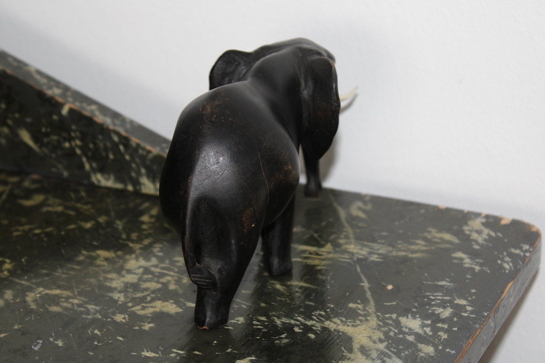 Figuren: Elefantenfigur, Holz – Gebraucht aus Locarno von fripui 4