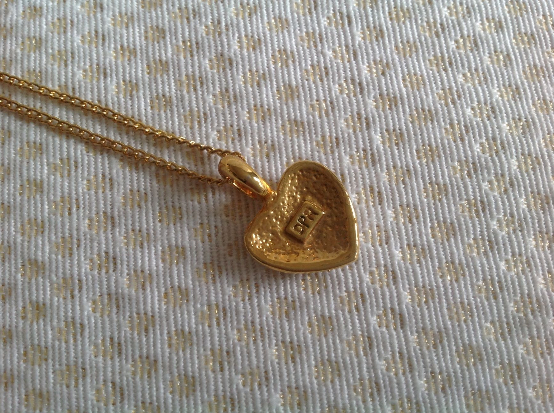 Catenine: DPR - Collier avec coeur et strass – Usato da Sion venduto da accroshoes 5