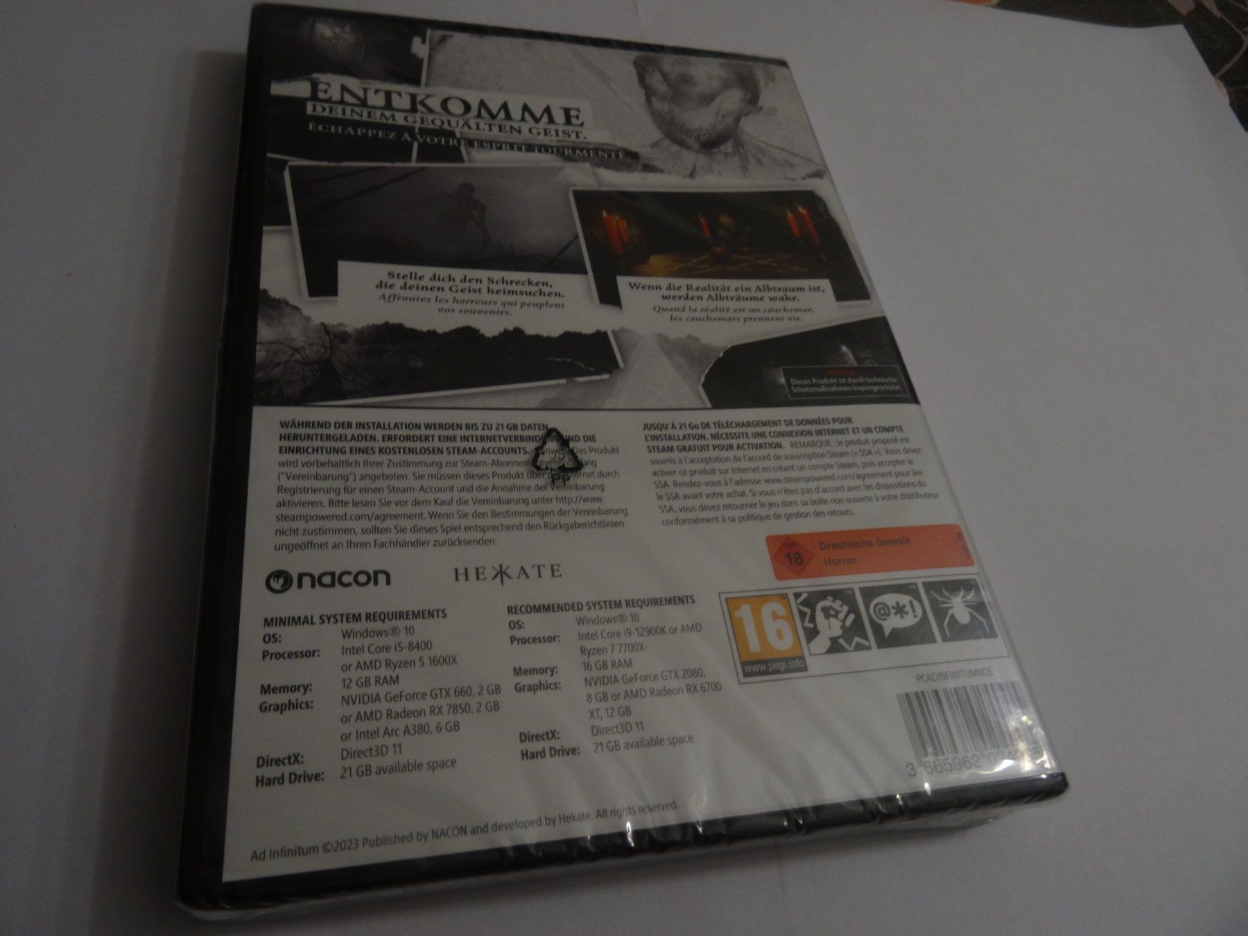 Giochi: AD Infinitum PC NEUWARE – Nuovo e nell'imballaggio originale da Olten venduto da Disc-Ausverkauf 1