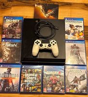 Playstation 4 mit diversen Games