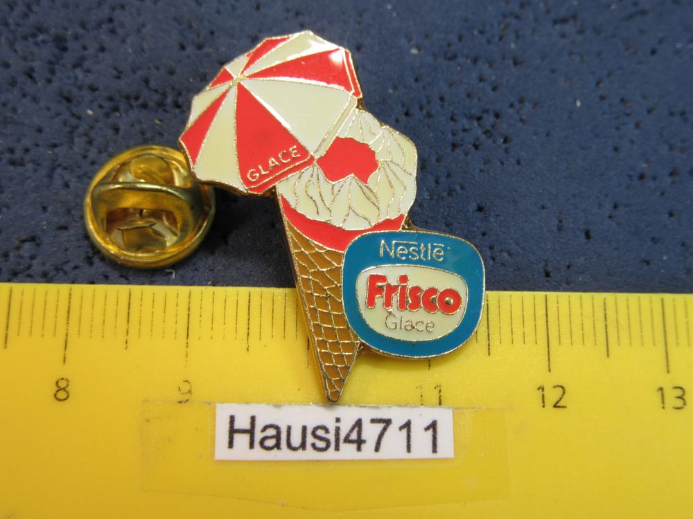 PIN FRISCO GLACE EISCREAM NESTLE SONNENSCHIRM Kaufen auf Ricardo