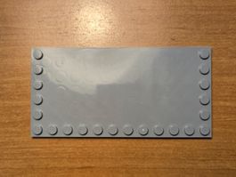 Lego  Platte 6 x 12 mit Noppen an den Rändern(6178)hellgrau