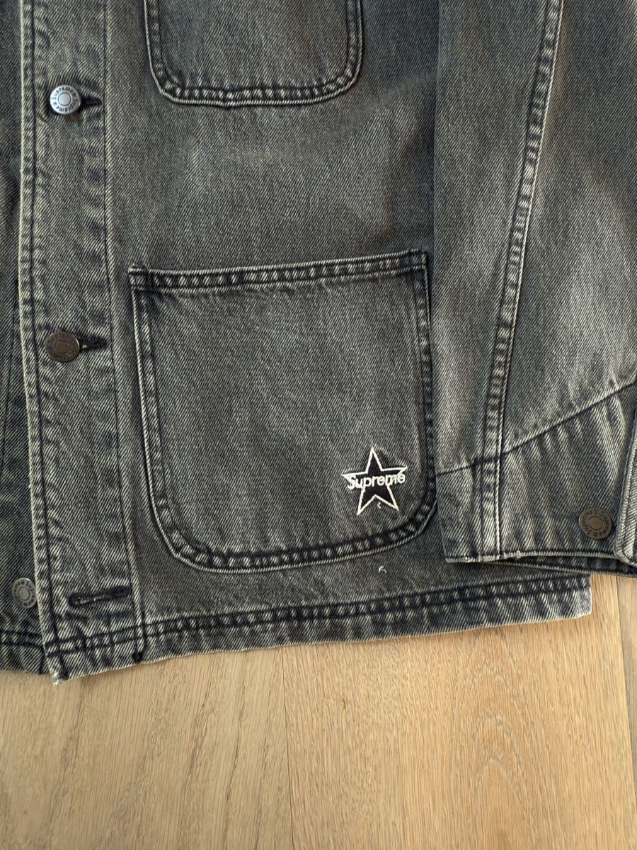 Supreme Giacche: Supreme Denim Work Jacket, Gr. S, Top Zustand! – Usato da Birmensdorf ZH venduto da nin.am 2