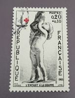 Frankreich 1963 Rotes Kreuz briefmarke