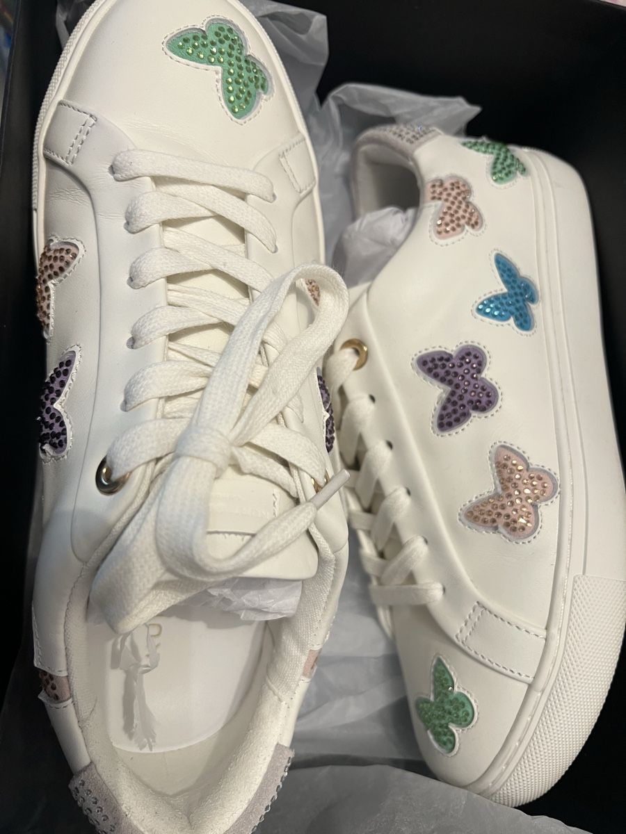 Kurt Geiger Scarpe da donna: Kurt Geiger Leder Sneaker Größe 38 – Usato da Zürich venduto da jj_gems 1