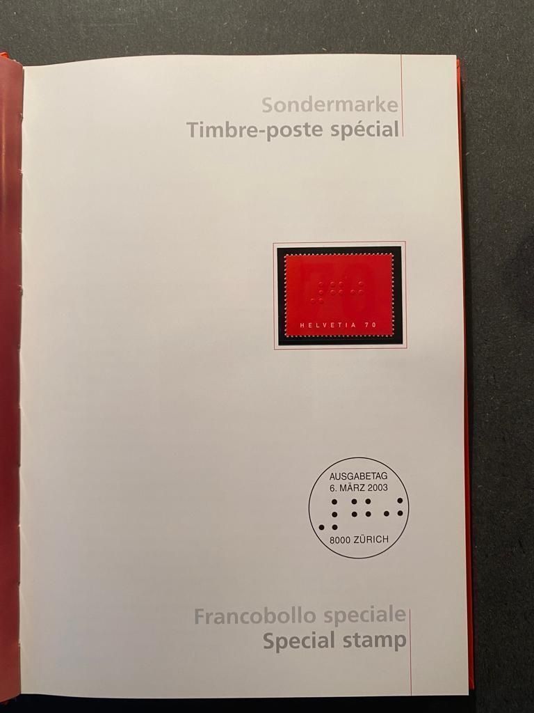 Tutti i francobolli: Los 41 Jahrbuch 2003 Briefmarken – Nuovo (secondo la descrizione) da Niederweningen venduto da rimicanardo 2