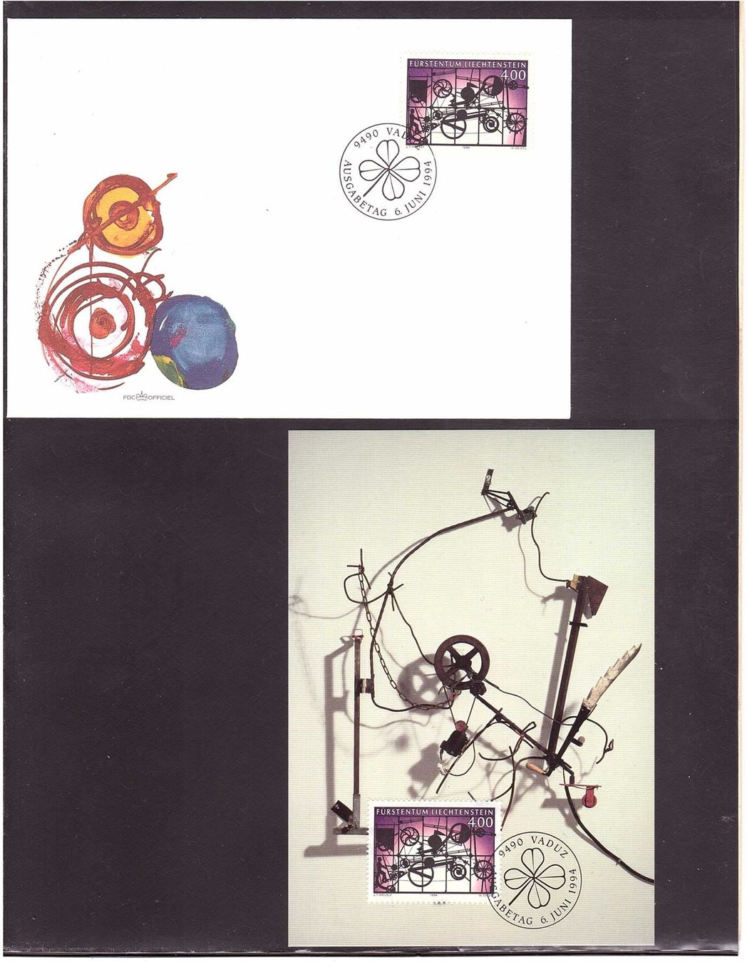 Tutti i francobolli: 1994 Maxik. Liechtenstein Nr. 124 + FDC aus ABO – Nuovo e nell'imballaggio originale da Rheinau venduto da loxis