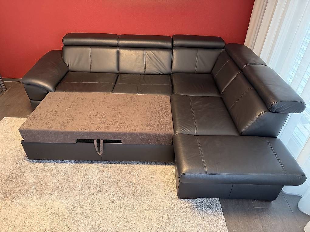 Sofas: Ecksofa Leder – Gebraucht aus Kiesen von essomat 1