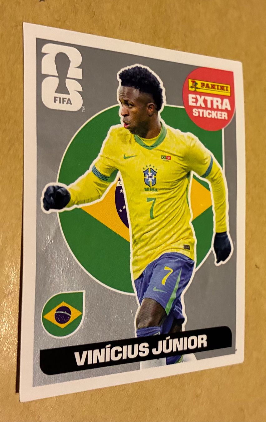 Panini Carte collezionabili: Panini Extra Sticker Vinicius Silber – Nuovo (secondo la descrizione) da Stäfa venduto da greety1981 4