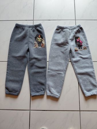 2 Jogginghosen für Mädchen - 5-6 Jährige - NEU !!!!!!!!!!