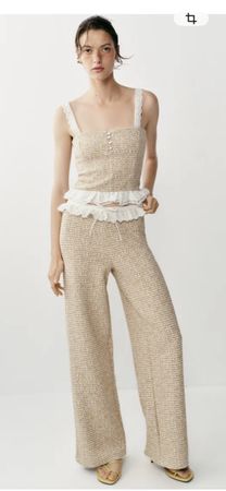 Tolles neue Zara Hose und Top gr m