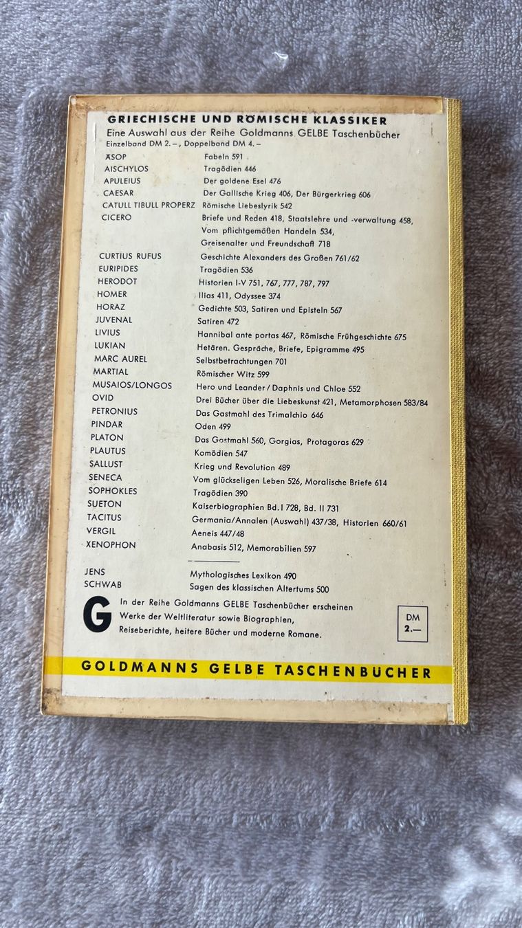 Bücher: Herodot: Historien V/ 1961 – Gebraucht aus Schübelbach von Dolly990_2 1