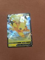 Pokemon Pikachu V card, Spanish version, good condition