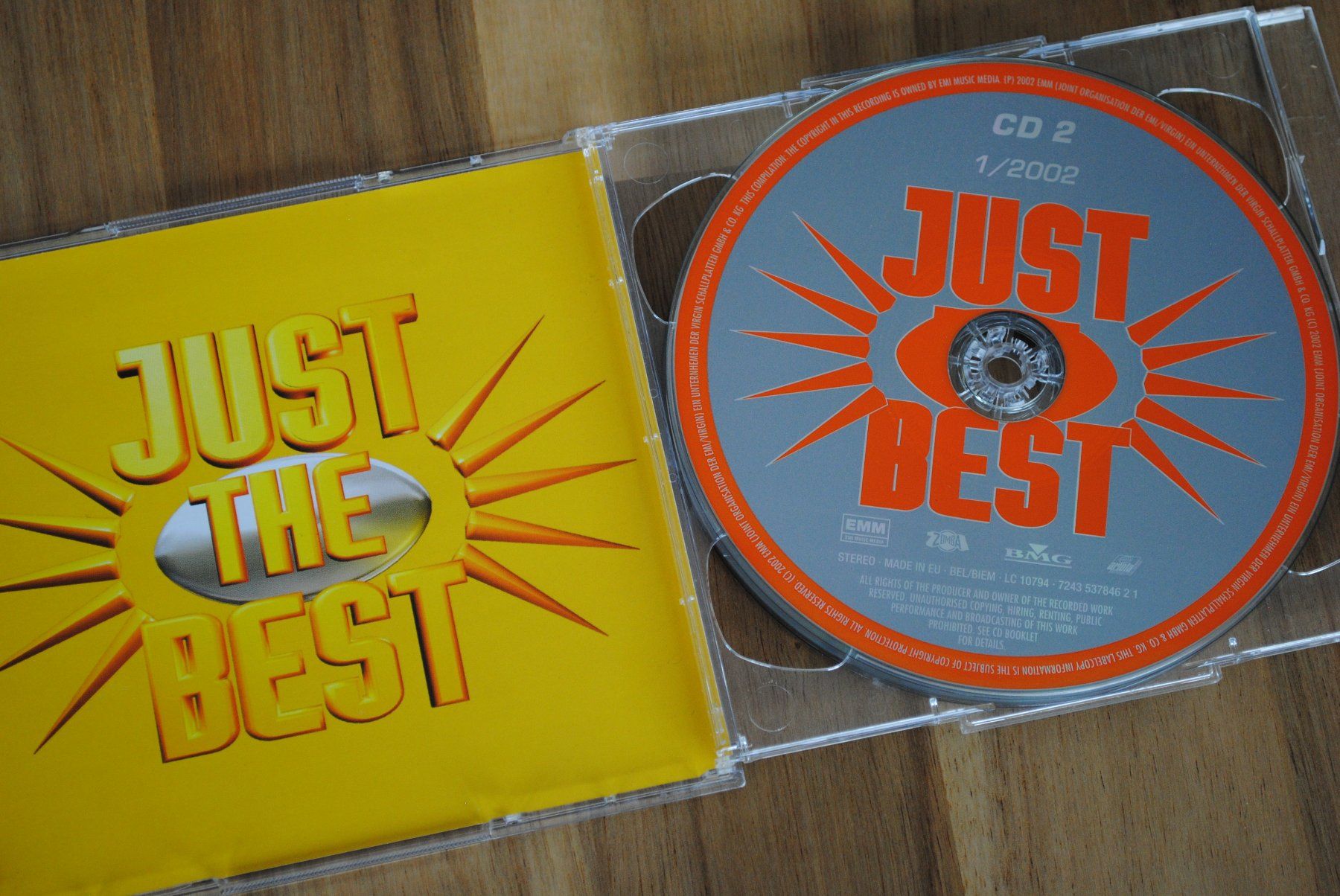 CD: Just the Best - 1/2002 – Usato da Olten venduto da prusik02 2