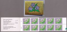 1991_J319_PRO JUVENTUTE_Bärlauch im Markenheft ENZIAN_**