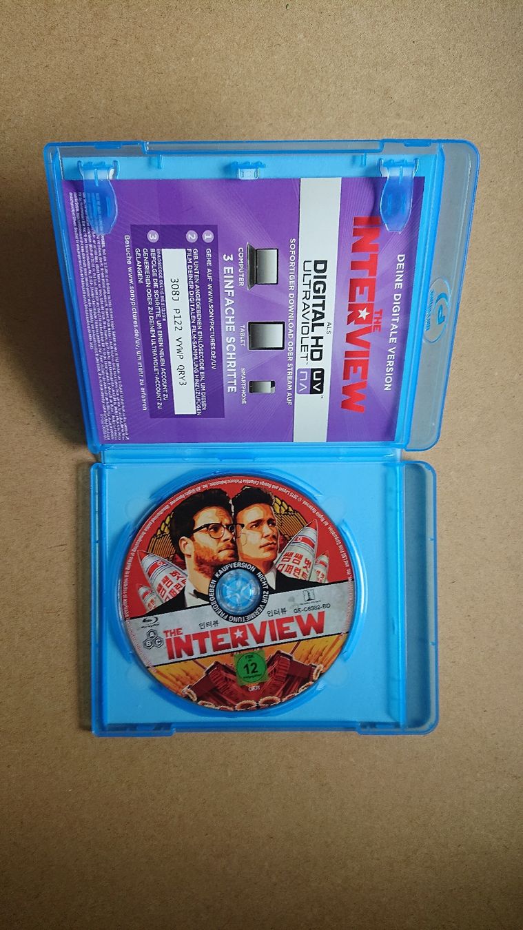 Tutti i DVDs: The Interview - Blu-ray  – Usato da Chur venduto da FreakofRarity 2