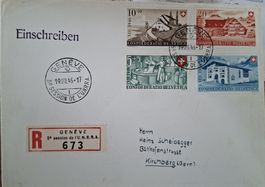 Pro Patria Brief 1945 Geneve 